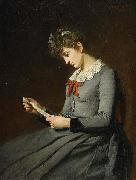 Geskel Saloman The Love Letter Germany oil painting artist